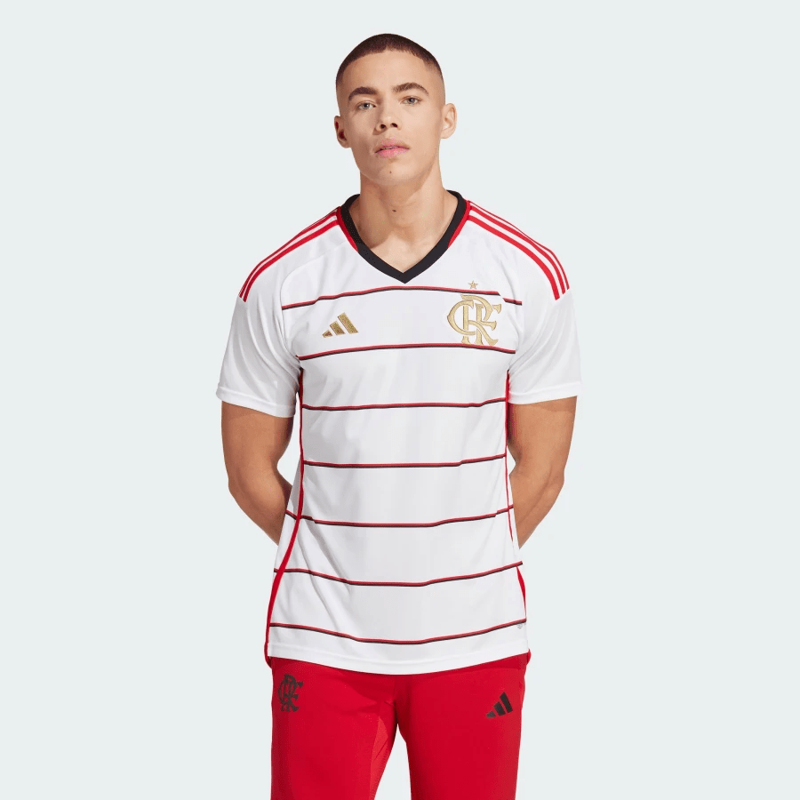 Camisa Pré-Jogo do Flamengo 23 adidas - Masculina em Promoção