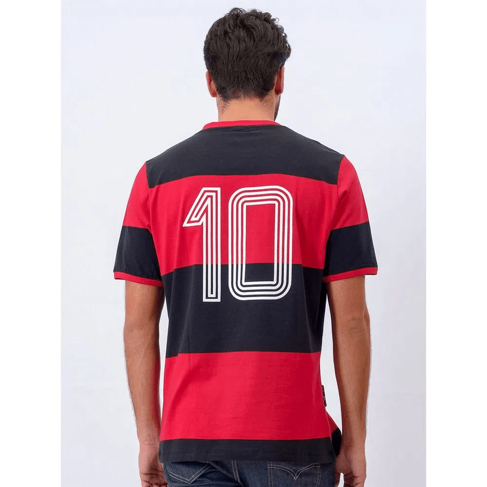 Camiseta Braziline Flamengo Schoolers Masculina em Promoção na