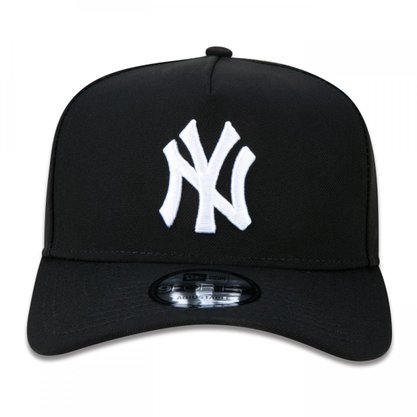 Boné New Era 9Forty A-Frame Snapback Aba Curva MLB New York Yankees