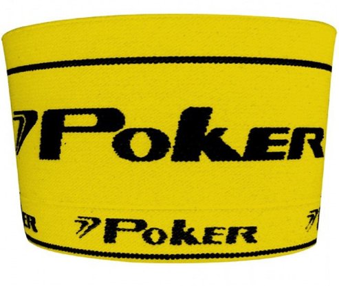 Faixa De Capitão Elástica Poker