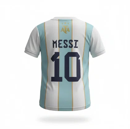 Camisa Argentina Balboa Dry Messi Juv
