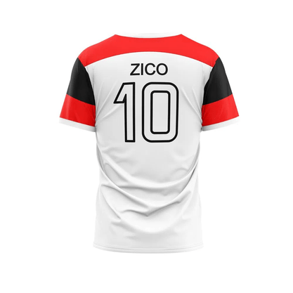 Camisa Braziline Flamengo Zico Retro