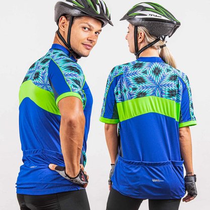 Camisa Ciclista Poker Zíper Parcial Dreamer
