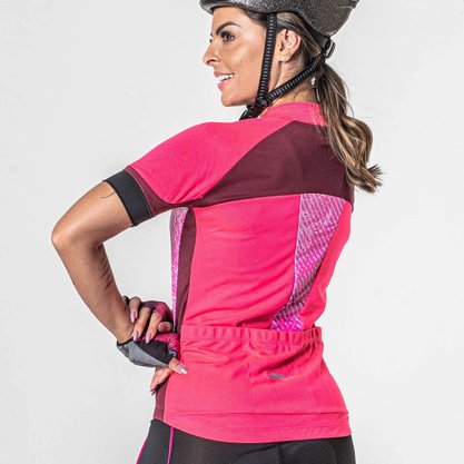 Camisa Ciclista Poker Zíper Total