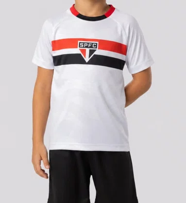 Camisa São Paulo Braziline Refrão Inf