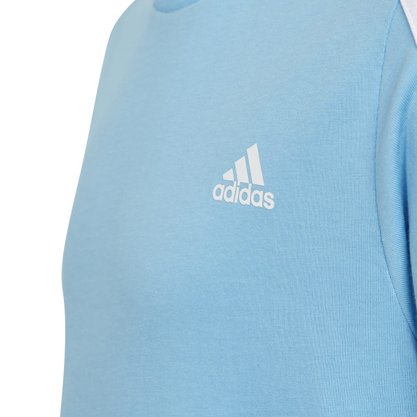 Camiseta Adidas Algodão Essentials 3-Stripes