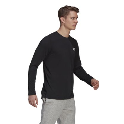 Camiseta Adidas Manga Longa Esportiva Aeroready Designed 2 Move Feelready