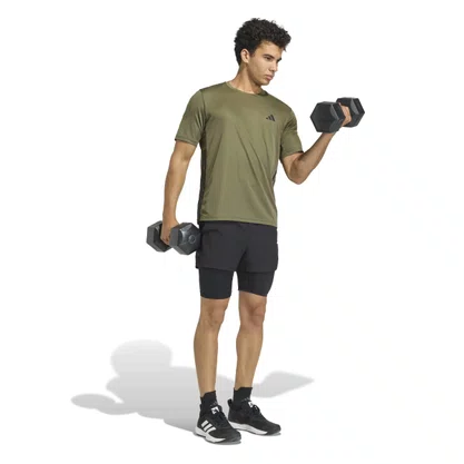 Camiseta Adidas Workout Essentials Base 3s
