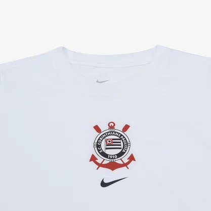 Camiseta Corinthians Nike Crest Infantil