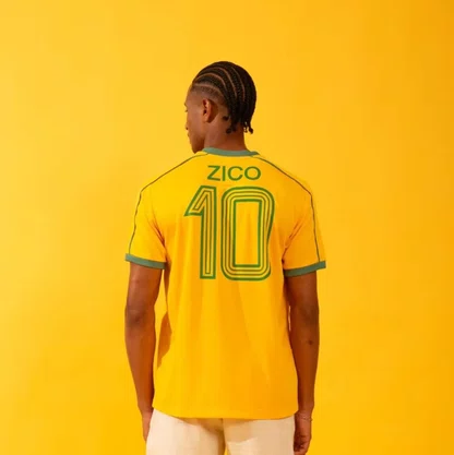 Camiseta Flamengo Braziline Destino Zico