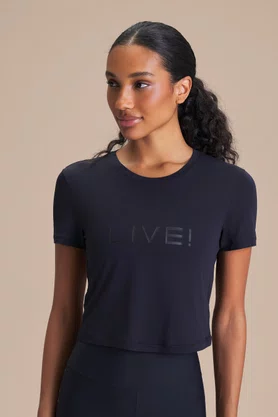 Camiseta Live Cropped Comfort