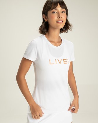 Camiseta Live Icon