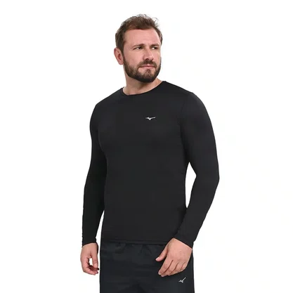 Camiseta Mizuno Manga Longa Nirvana