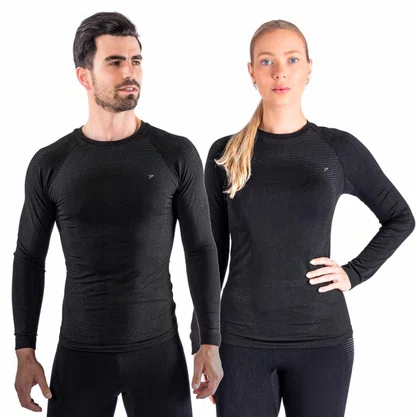 Camiseta Poker Skin ML Comfort X-Ray II