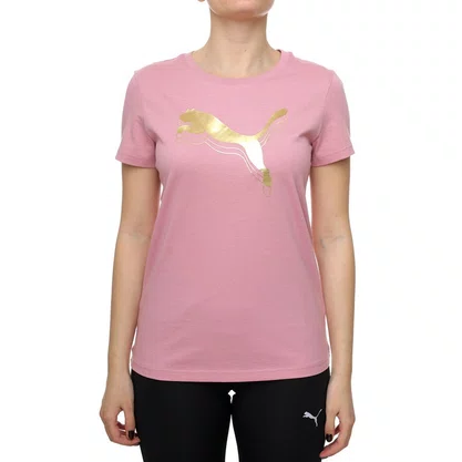 Camiseta Puma Essentials Metallic Tee