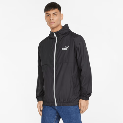 Jaqueta Puma Corta Vento Essentials Solid