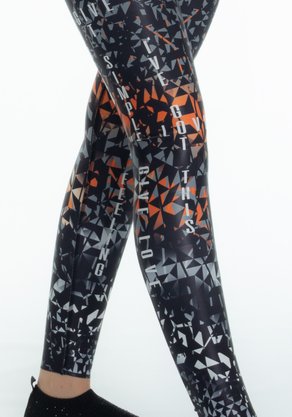 Legging Rola Moça Reversível