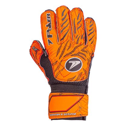 Luva De Goleiro Poker Semi Pro Multiterreno Champion 8