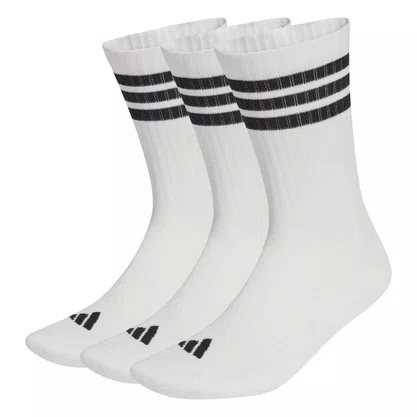 Meia Adidas 3 Stripes Essentials Kit Com 3