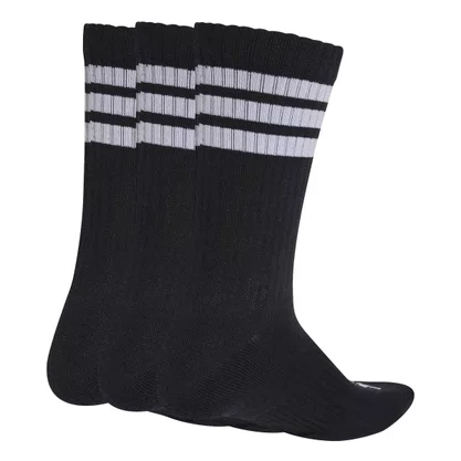 Meia Adidas Acolchoada 3 Listras Kit Com 3