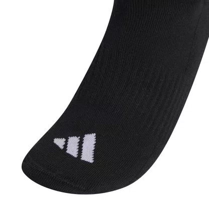 Meia Adidas Acolchoada 3 Listras Kit Com 3