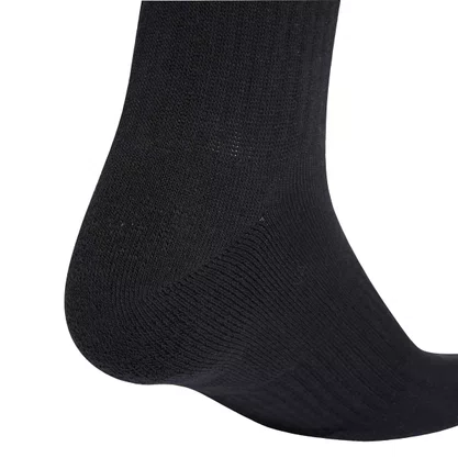 Meia Adidas Acolchoada 3 Listras Kit Com 3