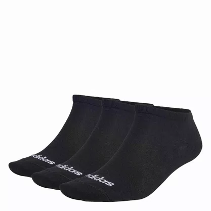 Meia Adidas Linear Cano Baixo 3 Pares