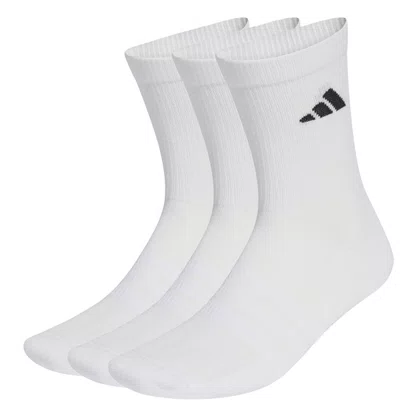 Meia Adidas Essentials Crew Kit Com 3