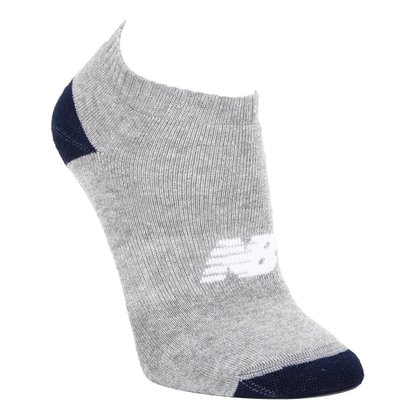 Meia New Balance Infantil Atoalhada Cano Curto Kit C/ 3