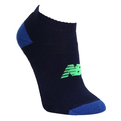 Meia New Balance Infantil Atoalhada Cano Curto Kit C/ 3
