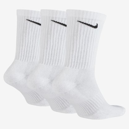 Meia Nike 3 Pares Everyday Cush Crew