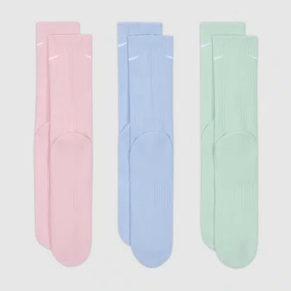 Meia Nike Cano Alto Everyday Cushioned 3 Pares
