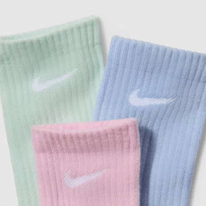 Meia Nike Cano Alto Everyday Cushioned 3 Pares