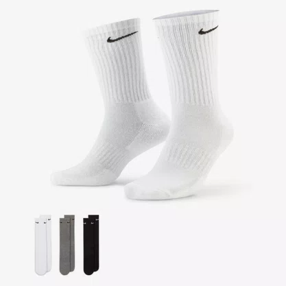Meia Nike Everyday Cushioned (3 Pares) Unissex