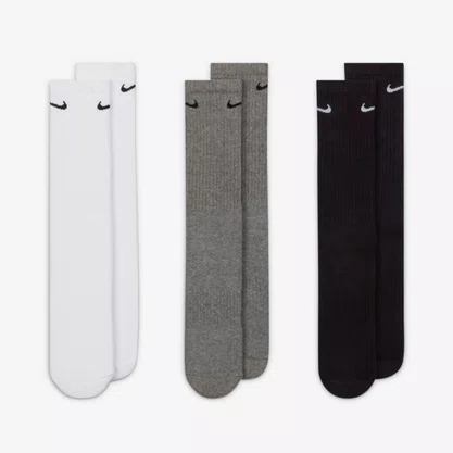 Meia Nike Everyday Cushioned (3 Pares) Unissex