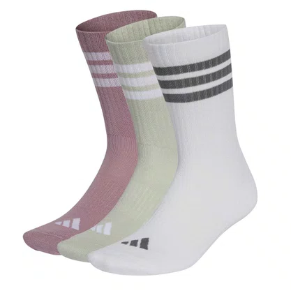 Meias Adidas Acolchoadas 3s Kit Com 3