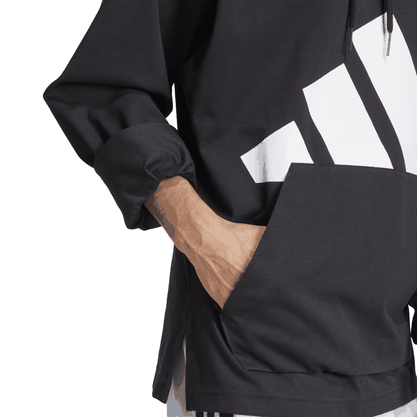 Moletom Adidas Capuz Essentials Big Logo Single Jersey
