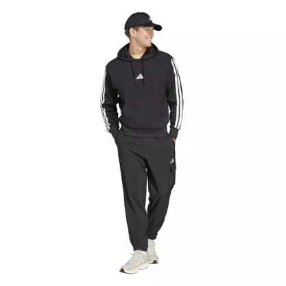Moletom Adidas Essentials 3 Stripes Capuz