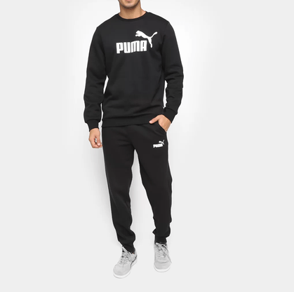 Moletom Puma Ess Big Logo Crew
