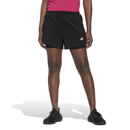 Shorts Adidas Dois Em Um Aeroready Made for Training Minimal