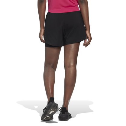 Shorts Adidas Dois Em Um Aeroready Made for Training Minimal
