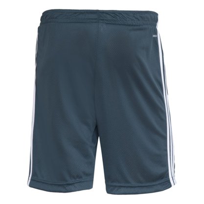 Shorts Adidas Malha 3-Stripes Aeroready