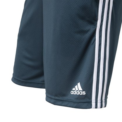 Shorts Adidas Malha 3-Stripes Aeroready