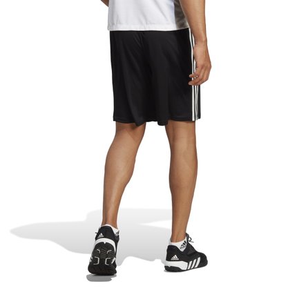 Shorts Adidas Treino Essentials Piquet 3-Stripes