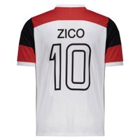 Camiseta Time Flamengo Zico Licenciada Libertadores 81 no Shoptime