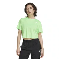 Camiseta Cropped Adidas Treino Boxy Essentials