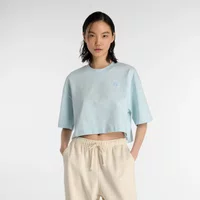 Camiseta Cropped New Balance Small Logo