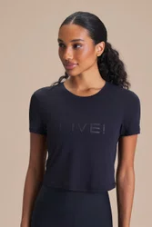 Camiseta Live Cropped Comfort