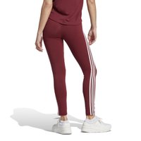 Calça Legging Adidas Loungewear Essentials 3 strips - vermelha