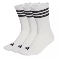 Meia Adidas 3 Stripes Essentials Kit Com 3